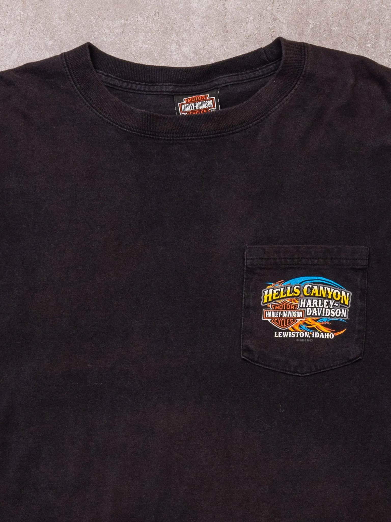 2014 Black Hells Canyon Harley Davidson Tee (S)