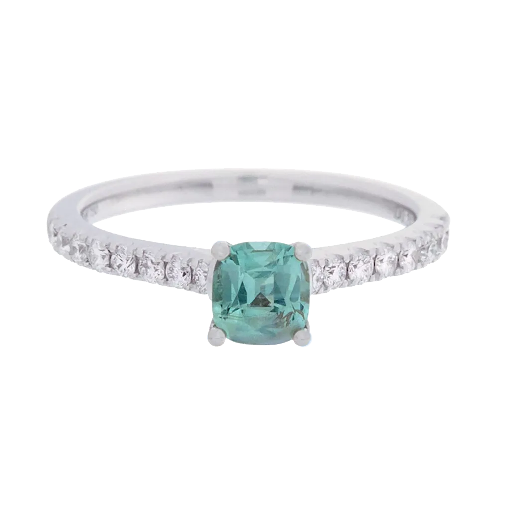 AGL Certified Cushion Cut Alexandrite Ring