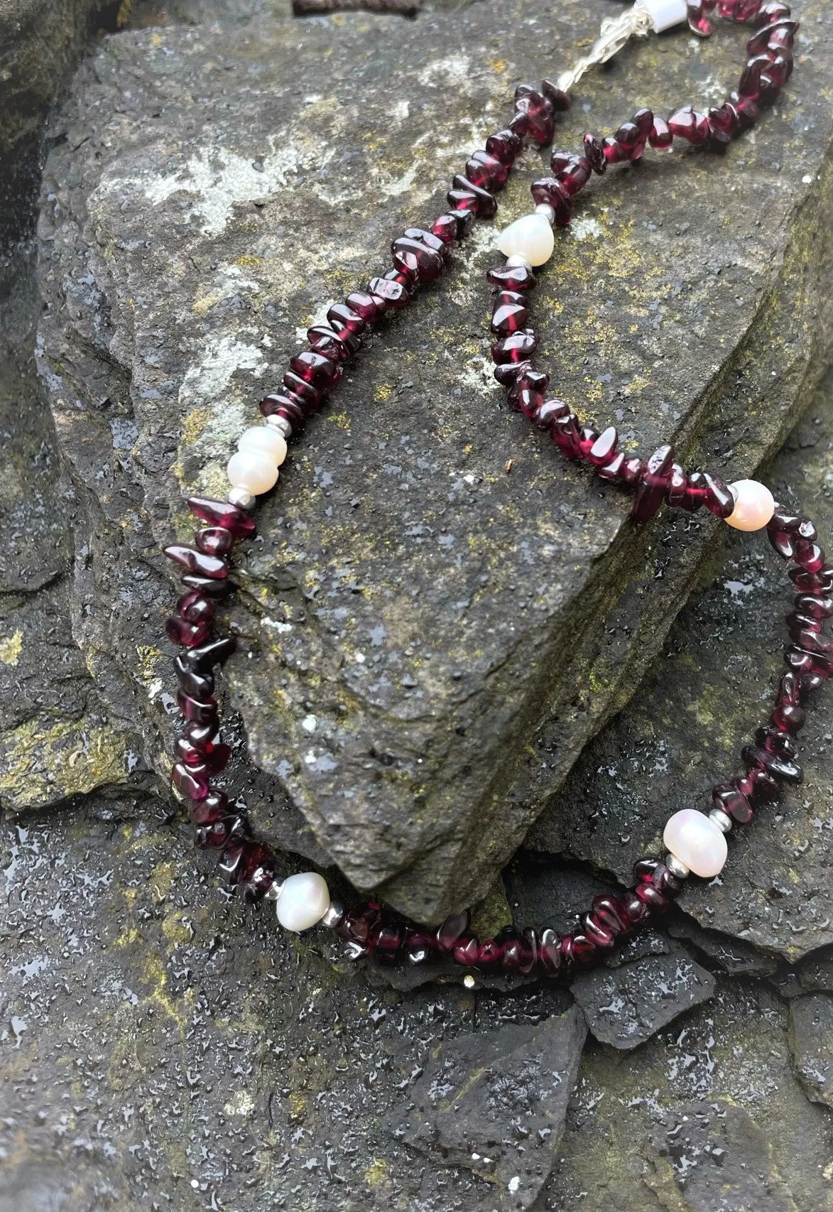 Alice Rose Jewellery - Garnet Necklace