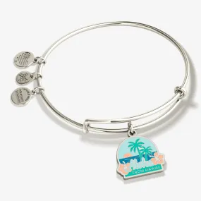 Aloha Hawaii Charm Bangle Bracelet