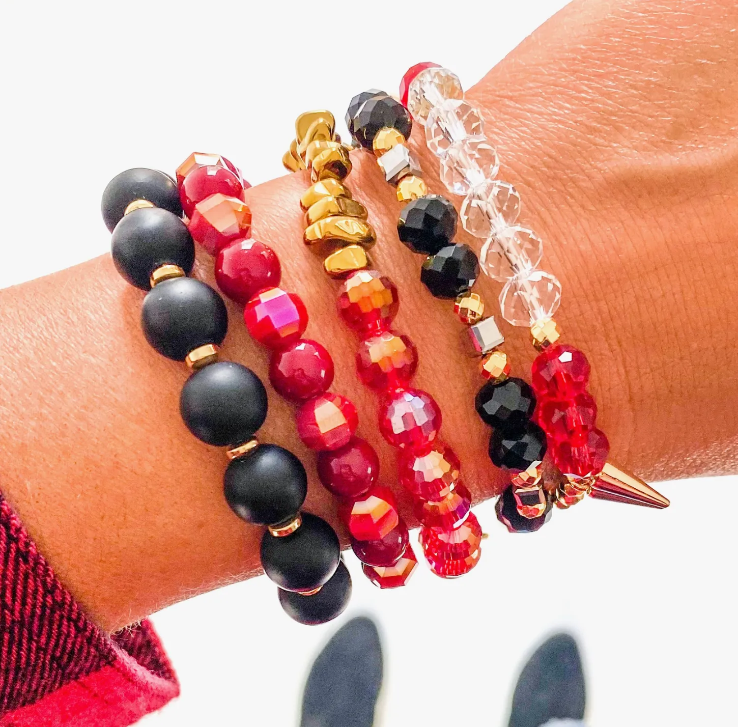 Always Essential Beaded Bracelet Stack