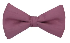 Amethyst Shantung Bow Ties