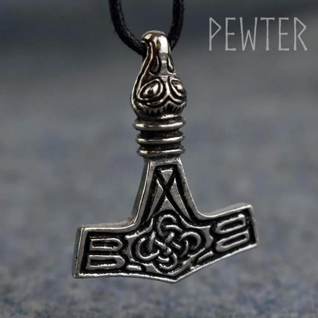 Asgard Bird Headed Thor's Hammer Pendant