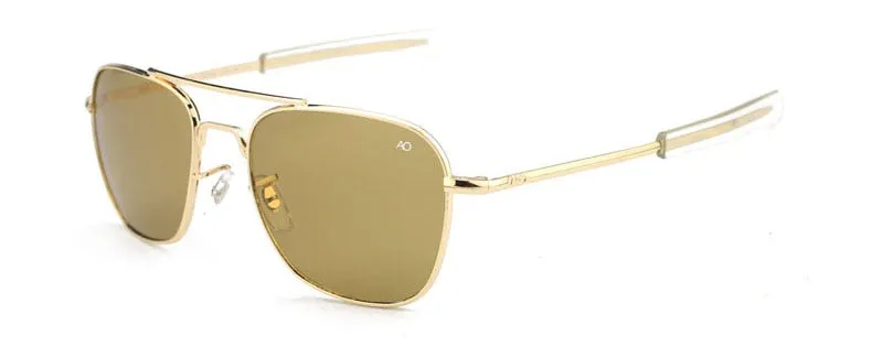 Aviation Sunglasses Men Brand Designer Male American Army Military