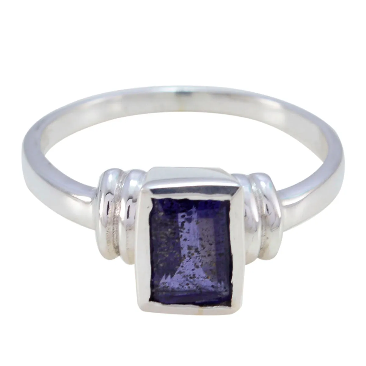 Bewitching Gemstones Iolite 925 Sterling Silver Ring Magnolia Jewelry