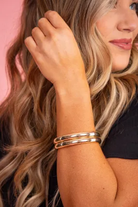 Bold Moves Bracelet Set - Gold | RESTOCK