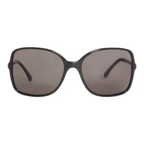 Brown Charming Chain Square Sunglasses