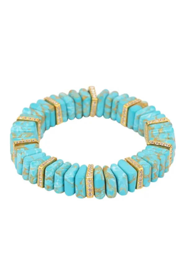 Budha Tablet Bracelet - Turquoise | Budha Girl