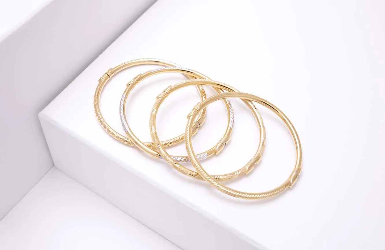 Chardonnay Bangle Bracelet - Extra Large