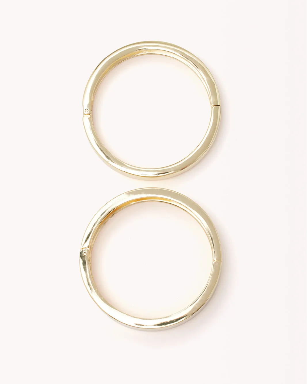 CHARLOTTA BANGLE 2 PACK - GOLD