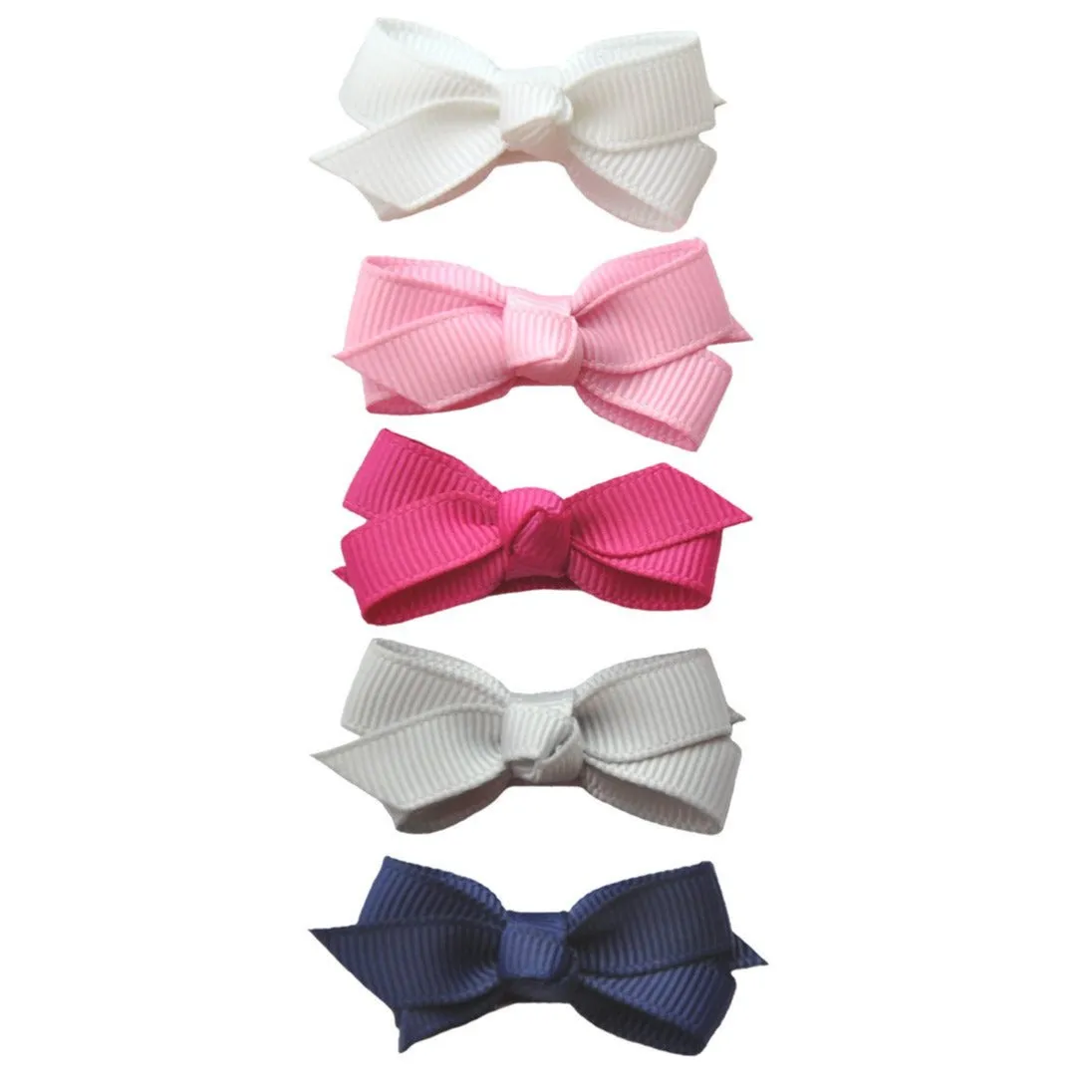 Chelsea Bow Snap Clip, Set of 5 | Prep Girl