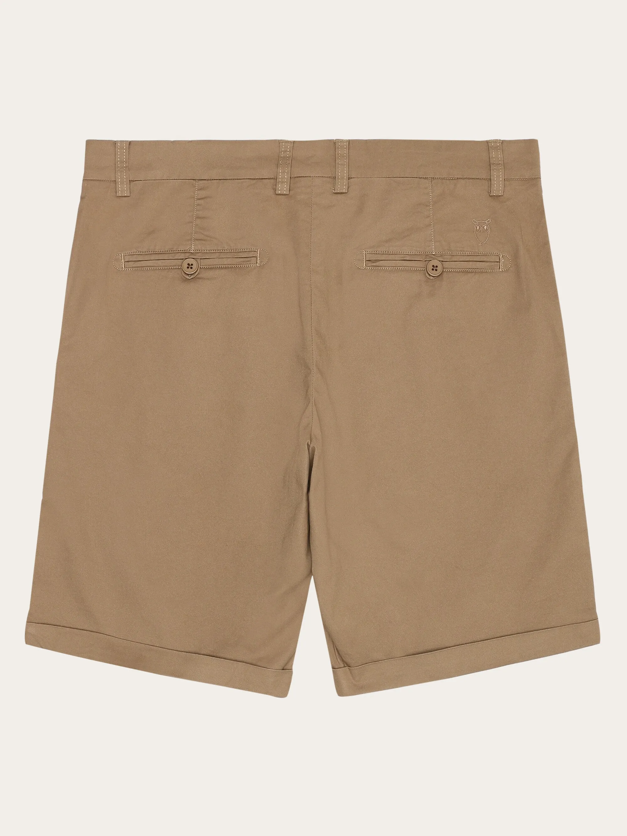 CHUCK regular chino poplin shorts - Tuffet