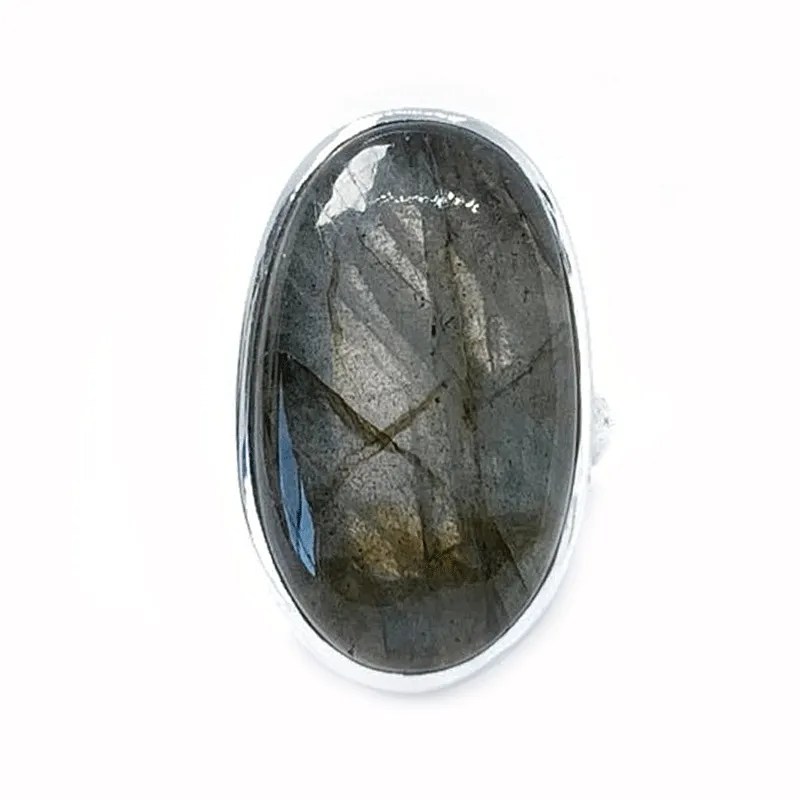 Clancy Labradorite Oval Ring