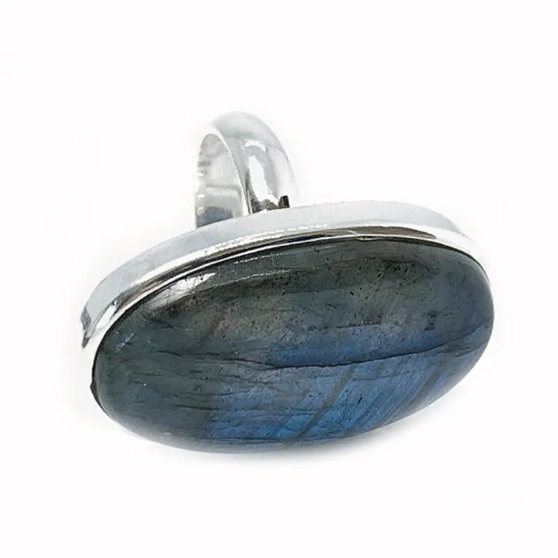 Clancy Labradorite Oval Ring