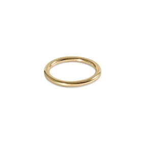 Classic Gold Band Ring-  Size 7