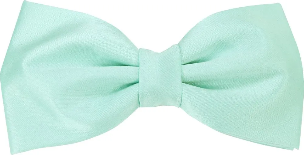 CLEARANCE - Seafoam Aqua Bow Tie