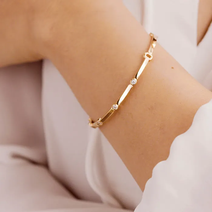 Copley Multi Stone Bangle