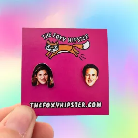 Cory and Topanga Boy Meets World Stud Earrings