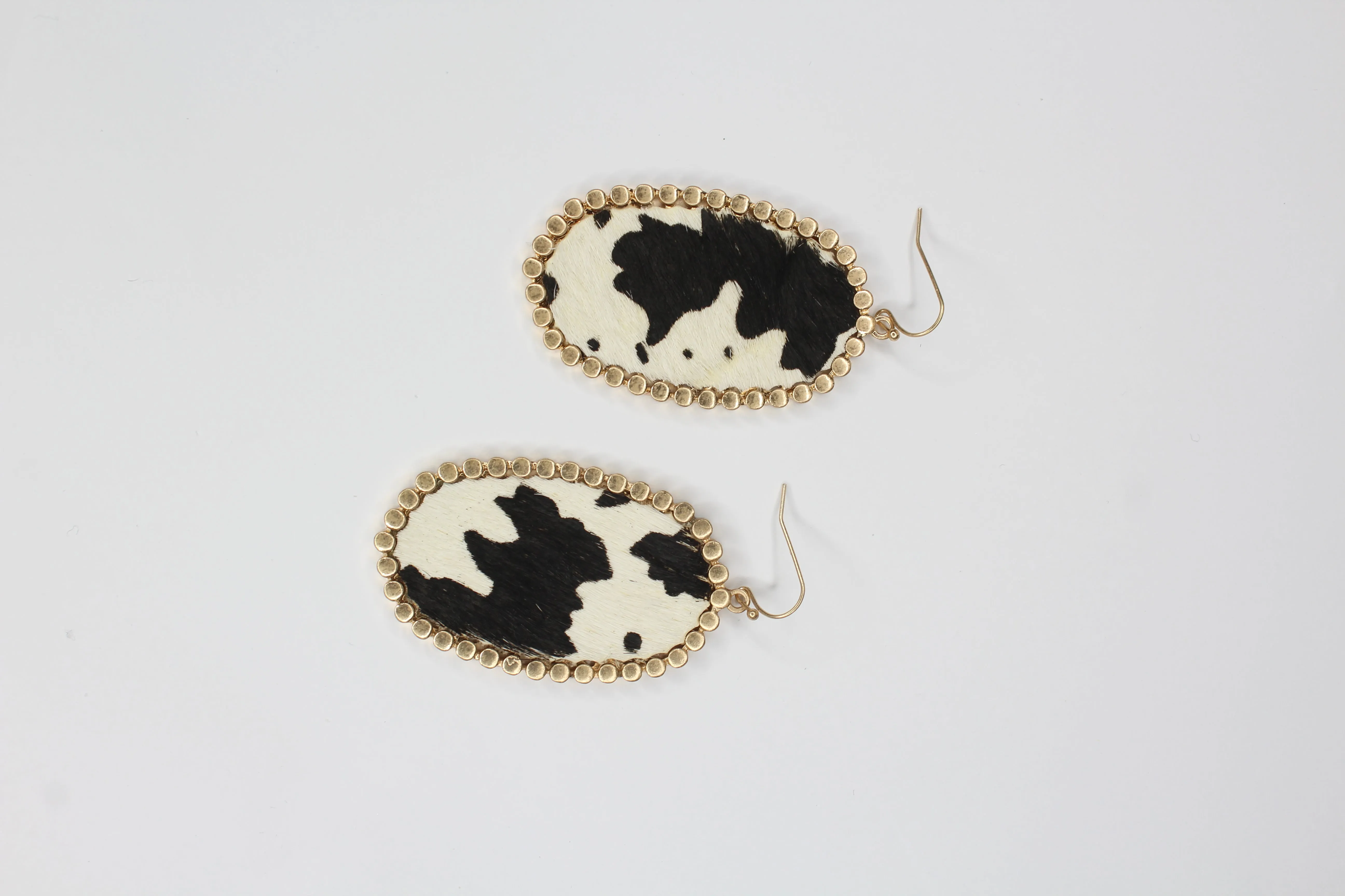 Cowhide Earrings