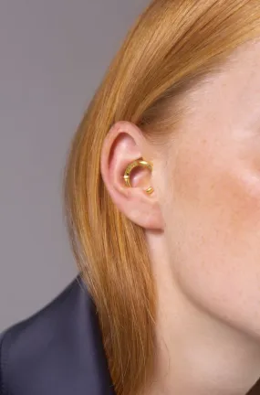 Daith earring in gold