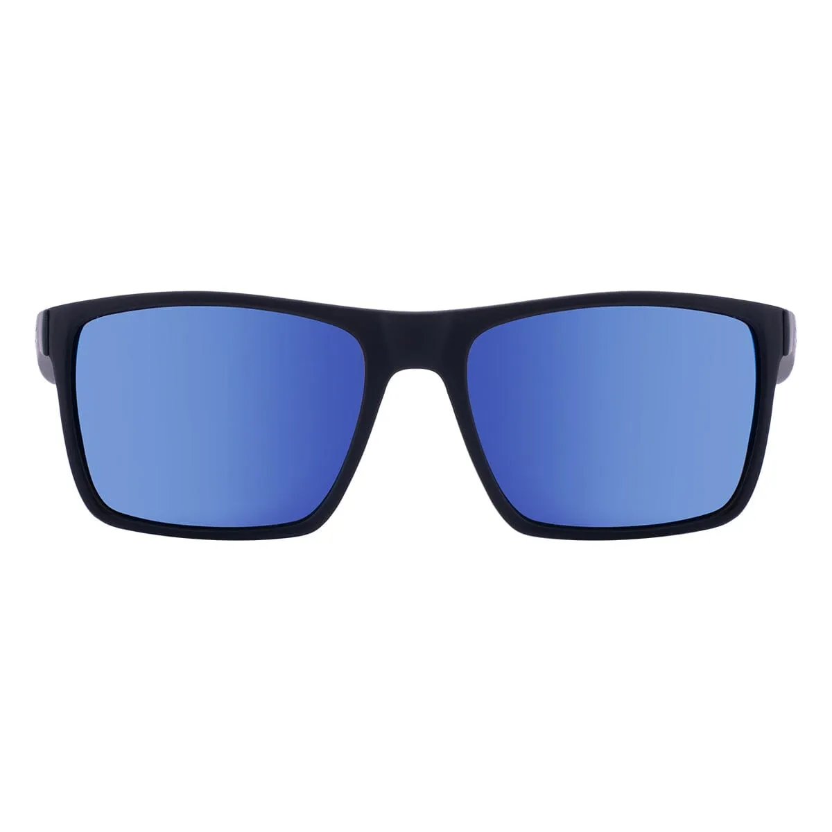 DD Volcano - Satin Black/Blue Mirror Polarised