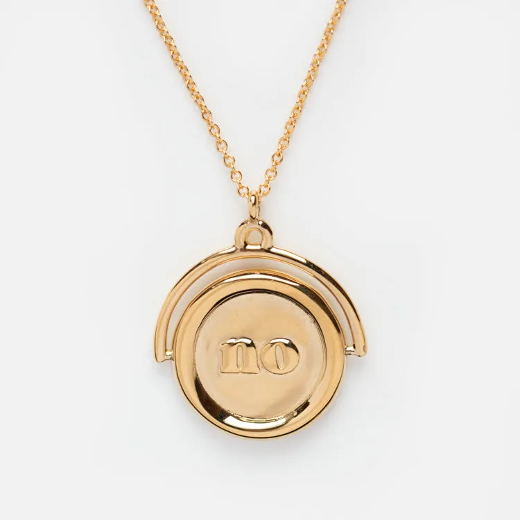 Decider Spinner Necklace