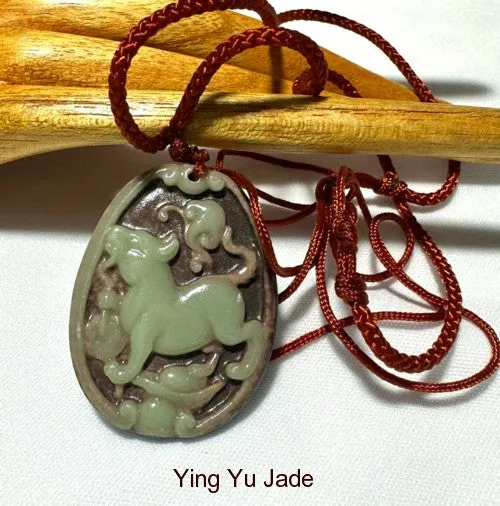 Diligent Ox Chinese Jade Pendant (P680)