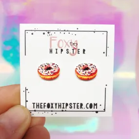 Donut Stud Earrings