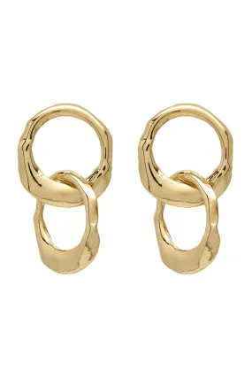 Double Oyster Earrings