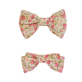 Floral Bow Hairclip - Jaclin