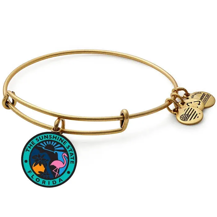 Florida Charm Bangle Bracelet