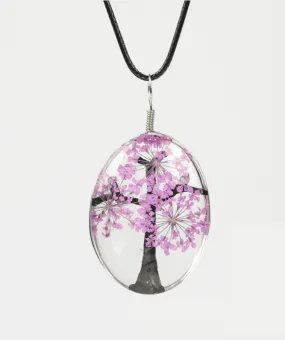 Fresh Accessories - Necklace Tree of Life Pink