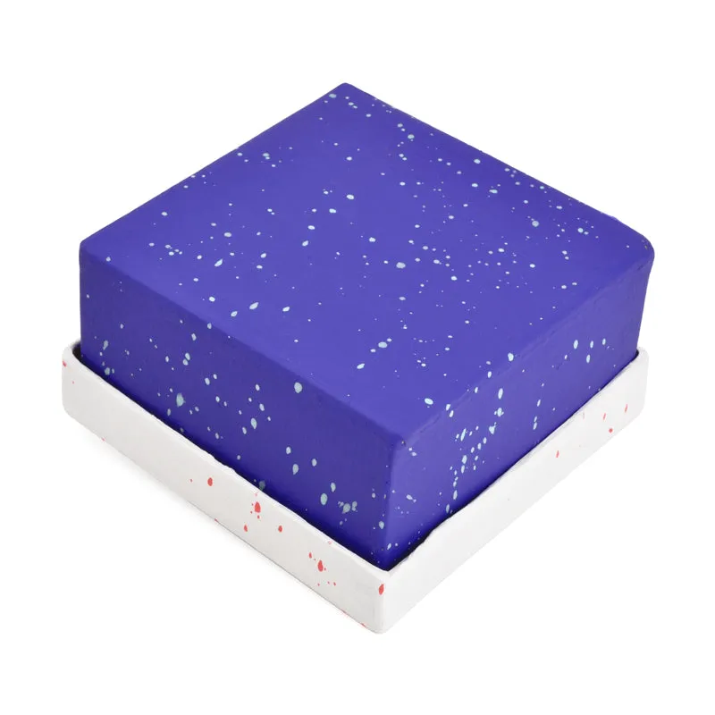 Gift Boxes-Delicious Blueberry Cream Chocolate Cake-Paper Mache-Square-X-Small-Quantity 1