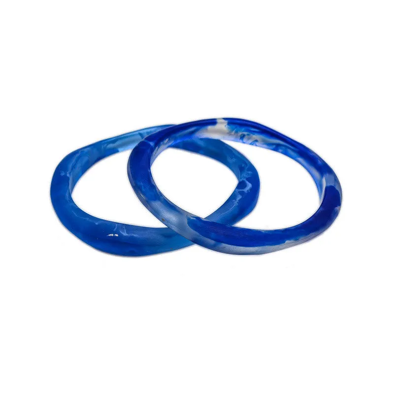 Haiku Double Resin Bangle Set