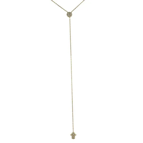 HAMSA DISC LARIAT