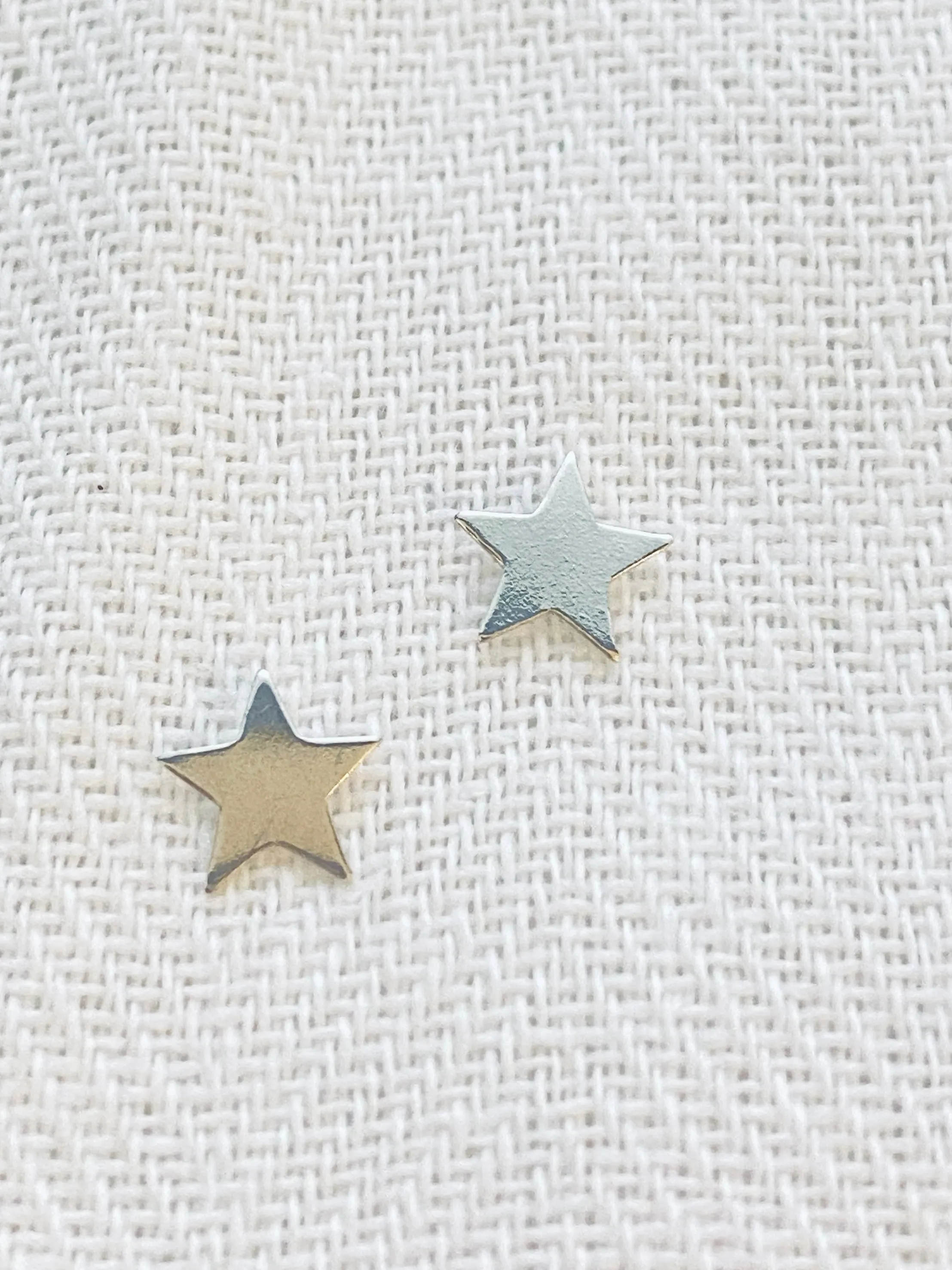 Handmade Star Dainty 925 Sterling Silver Stud Earrings