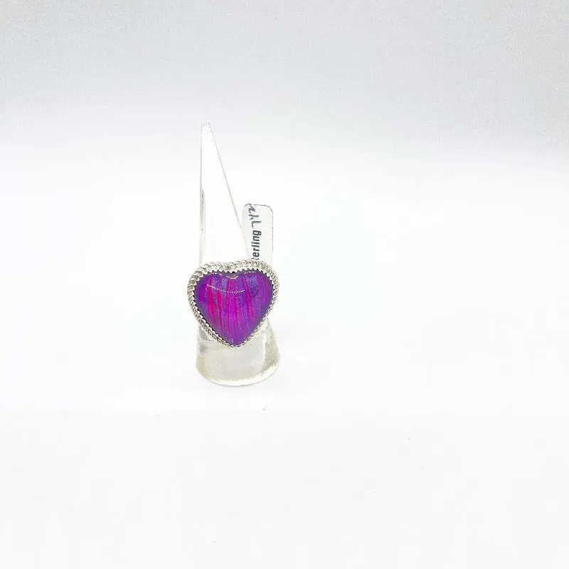 Heart Escape Sterling Silver Ring