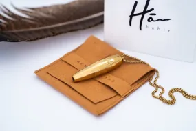 Hā Tool Classic Gold - Anxiety & Stress Relief Necklace