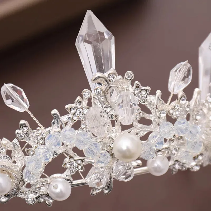 Ice Queen beaded Tiara - pre order