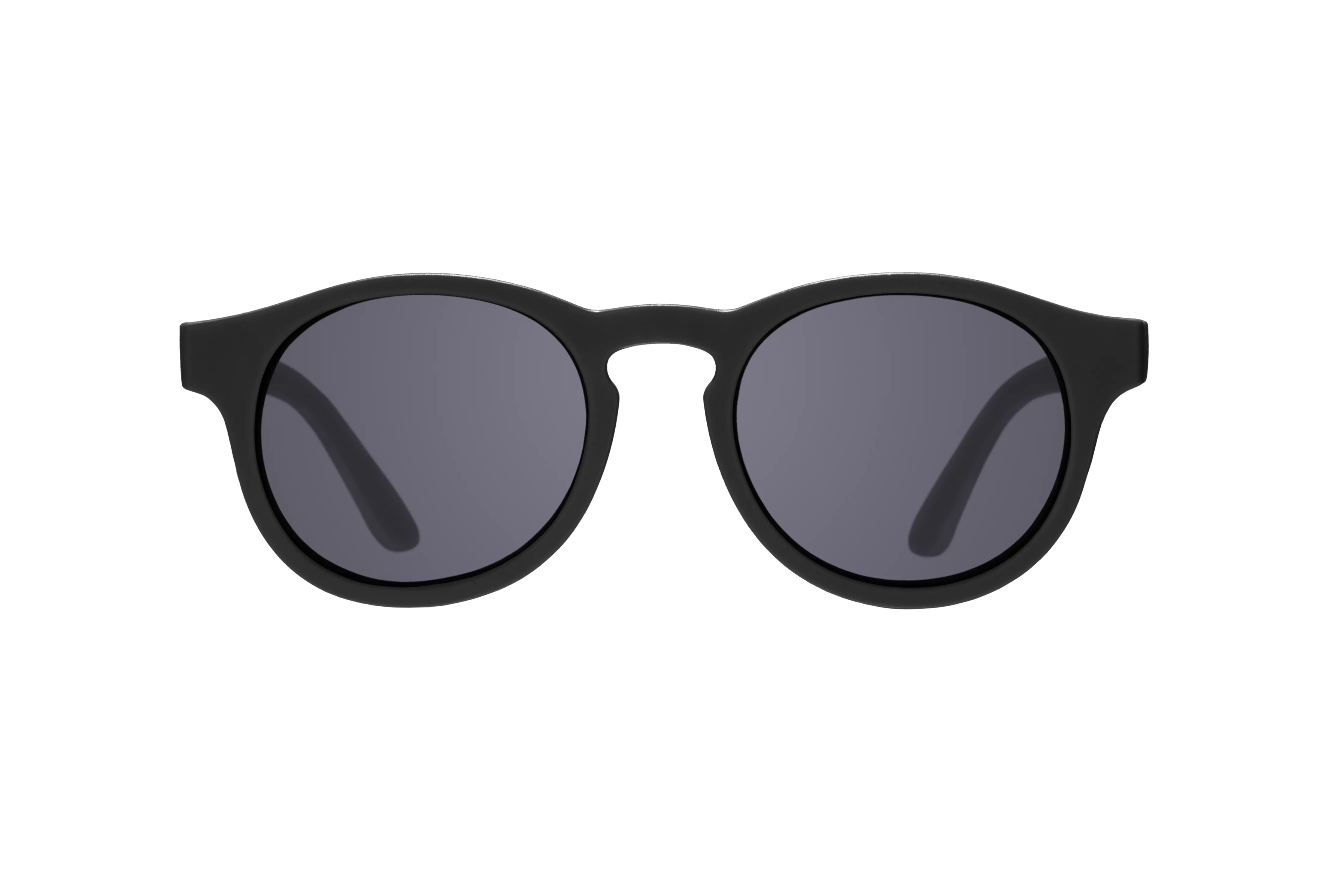 Jet Black Keyhole Kids Sunglasses