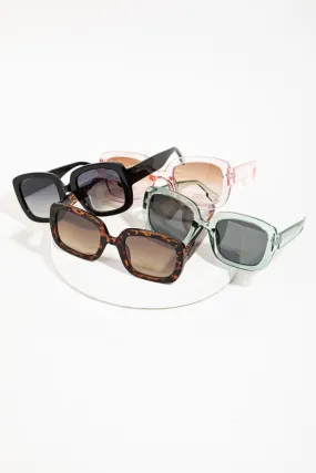 June Rectangle Fashion Sunglasses