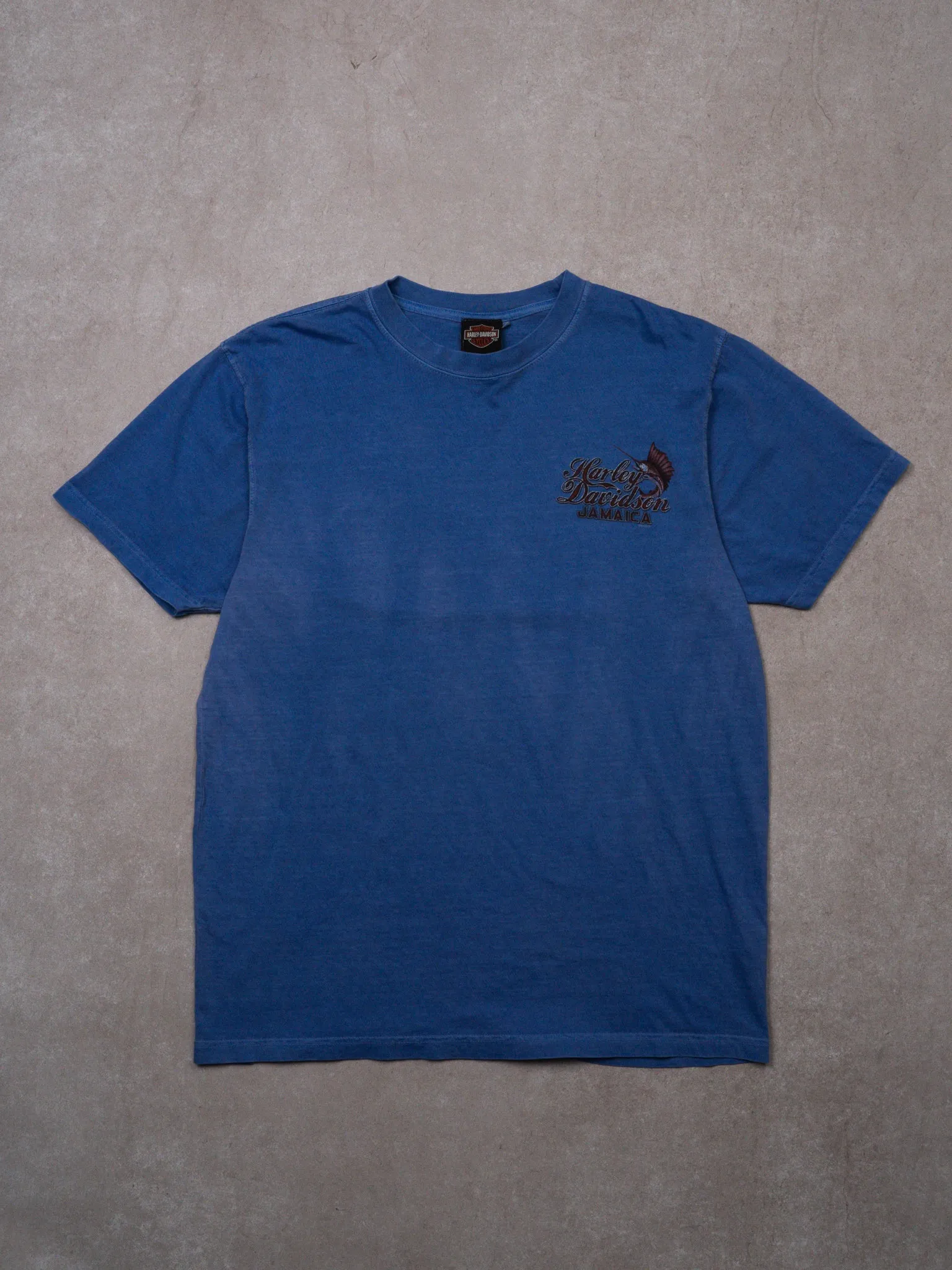 Light Blue Harley Davidson Jamaica Tee (M/L)