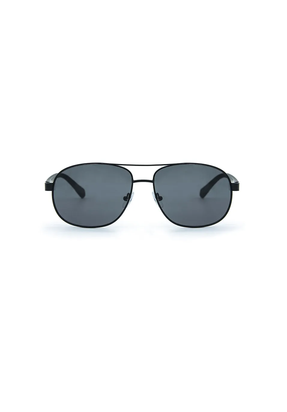 Men's Classic Navigator Sunglasses in Black - B0021S