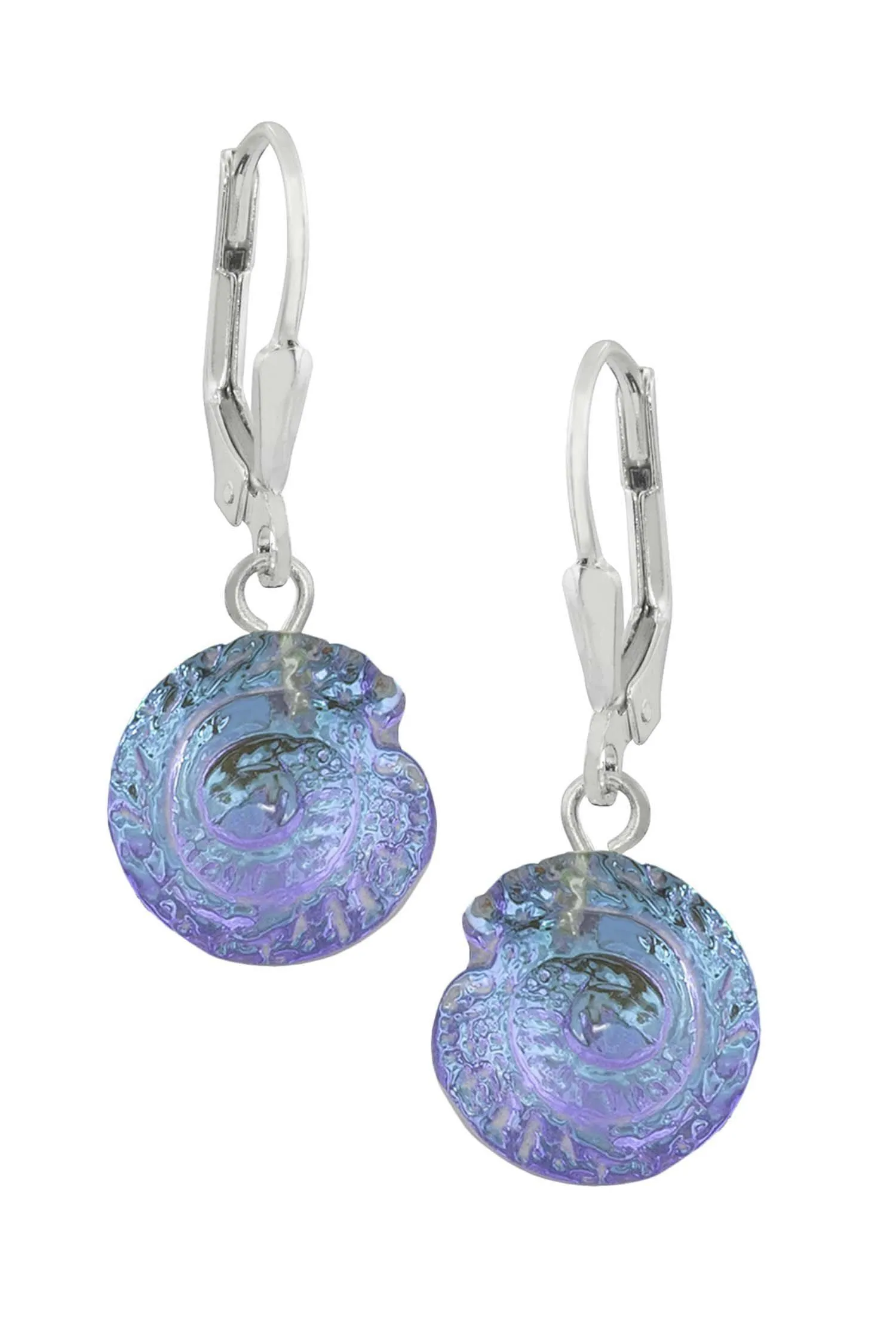 Nautilus Crystal Earringss