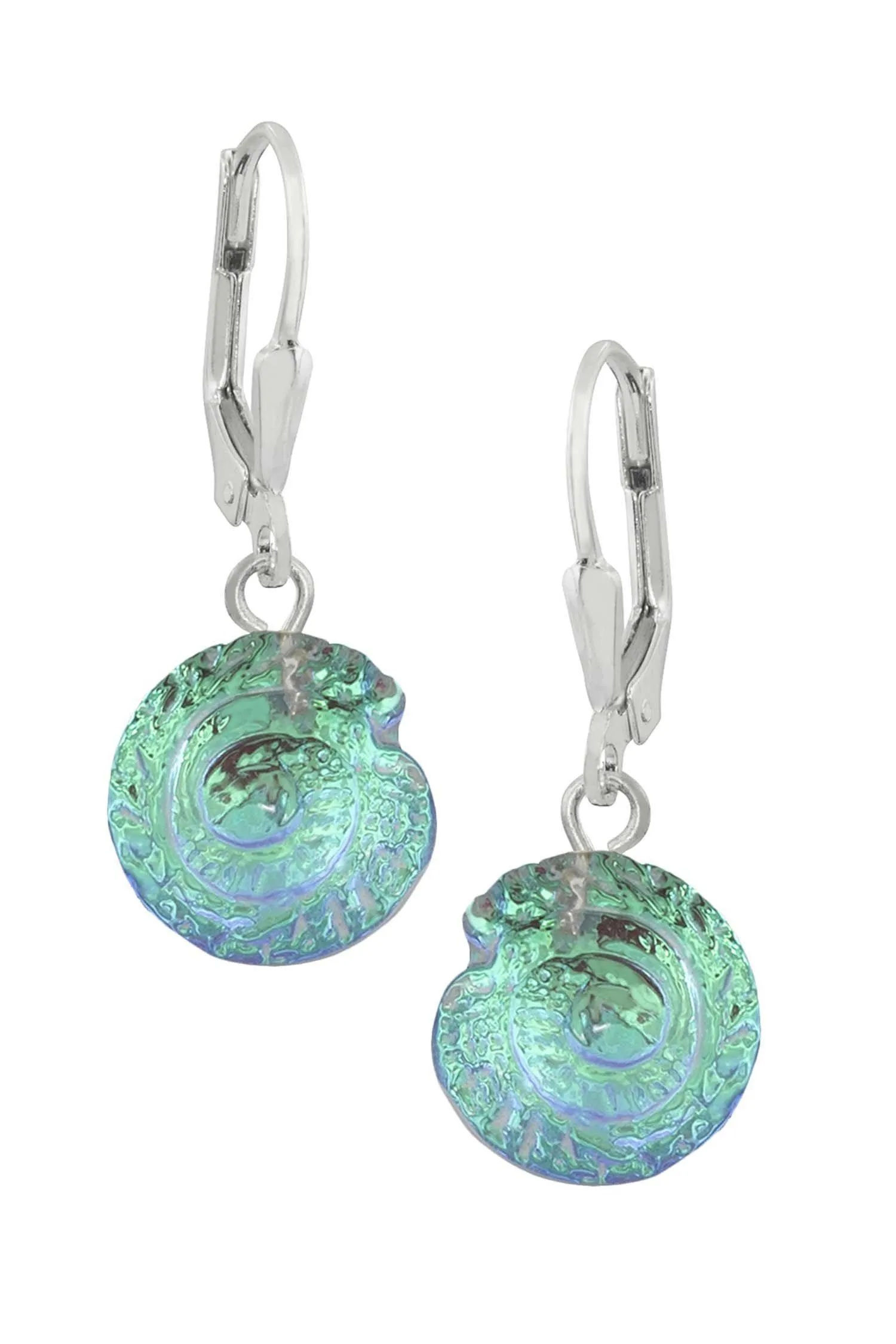 Nautilus Crystal Earringss