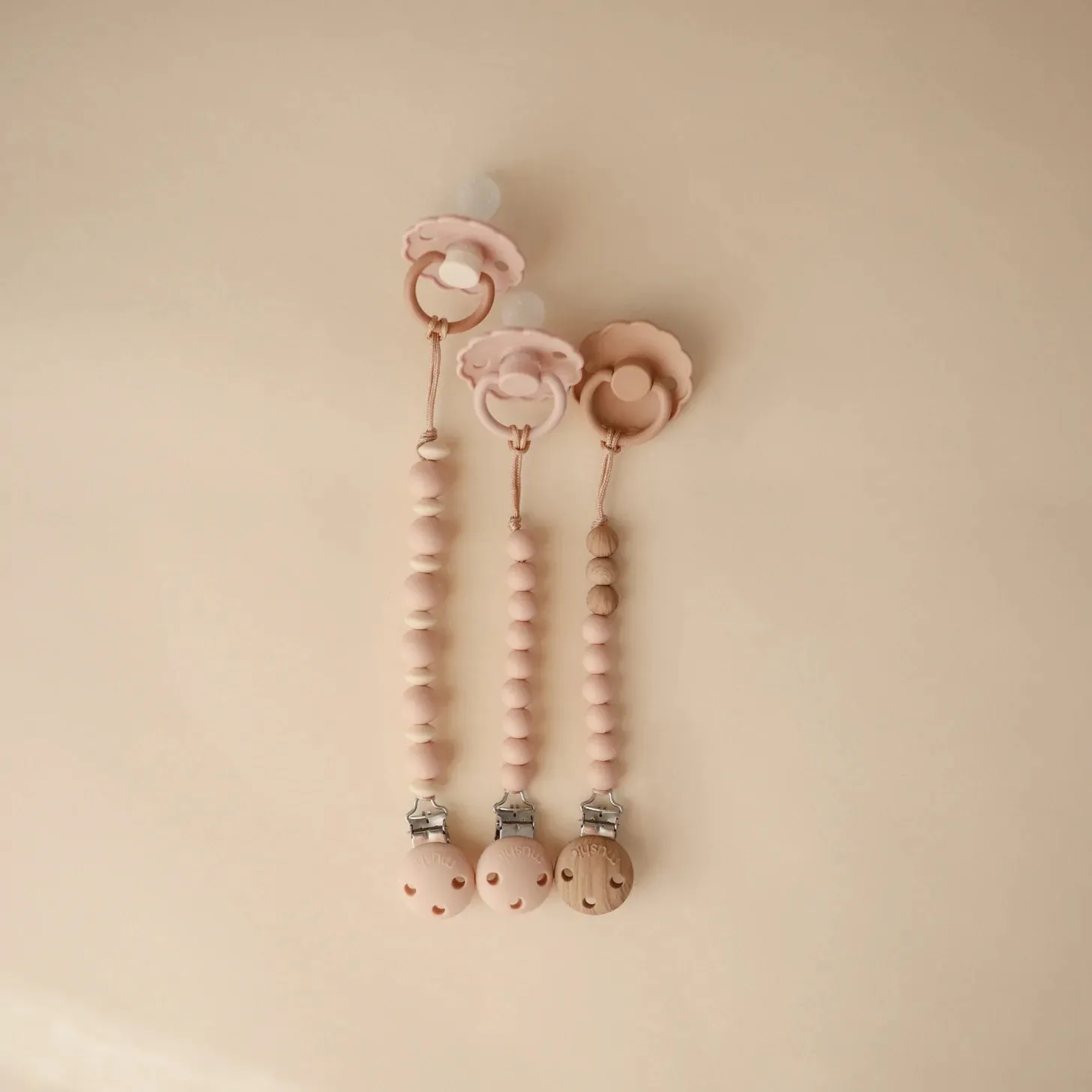 Pacifier Clip | Hera (Blush)