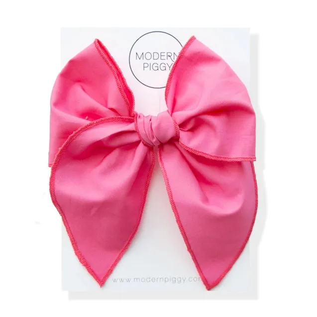 Party Clip On Hair Bow