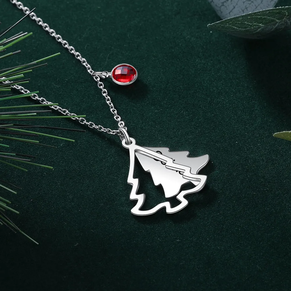 Personalized Christmas Tree Pendants For Women