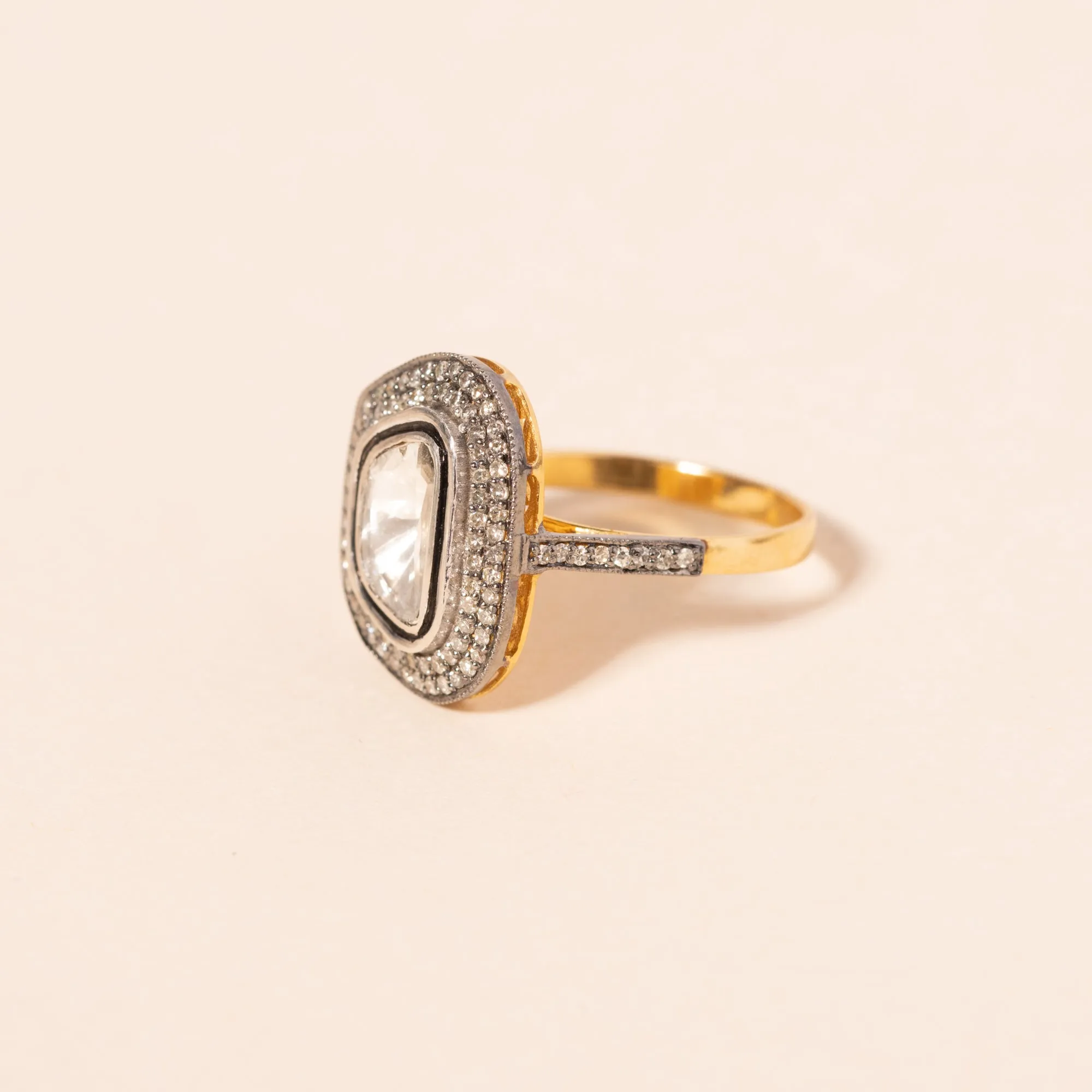 Polki Diamond Ring