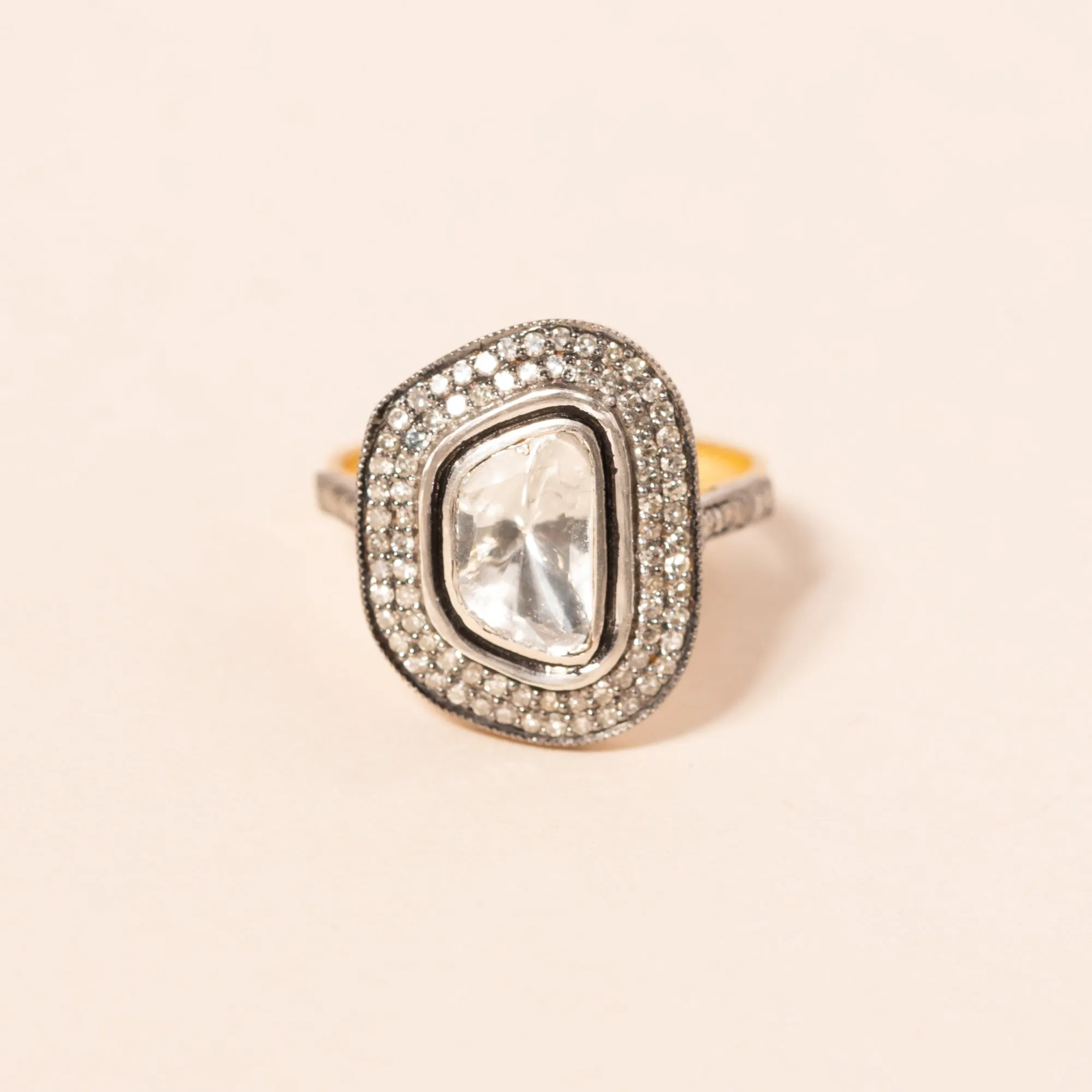 Polki Diamond Ring